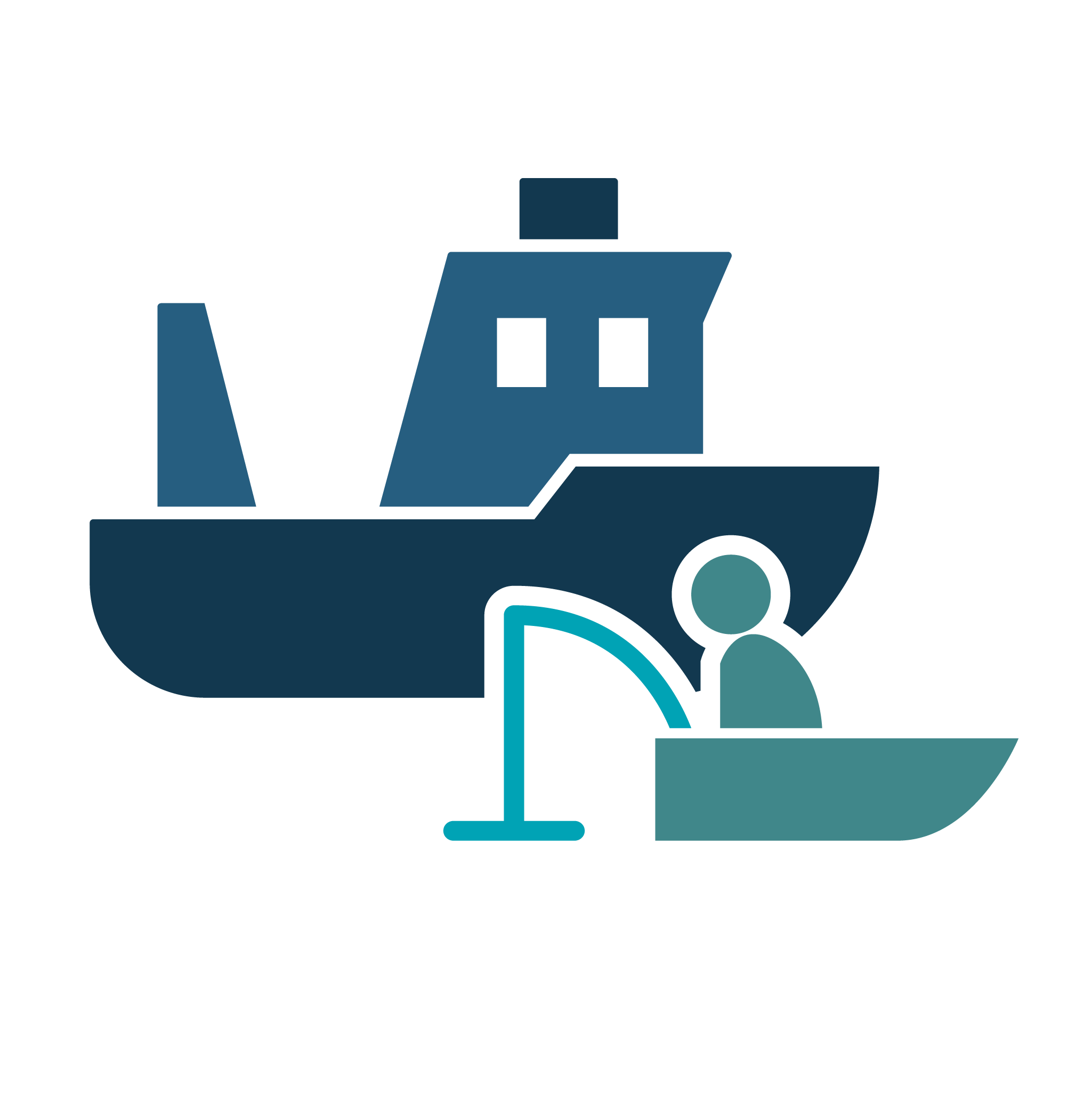 Fishers and scientists work together, to share knowledge and experiences.